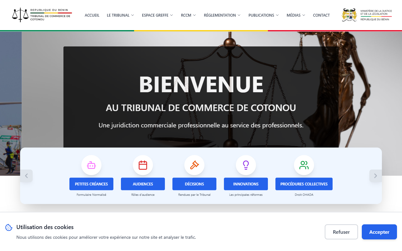 Aperçu du projet FORSETI - Gestion des Contentieux